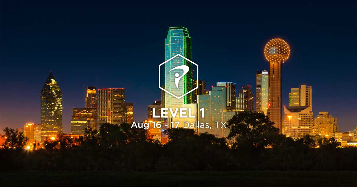 DallasLevel 1, November 0910, 2017 Seminars & Events TPI